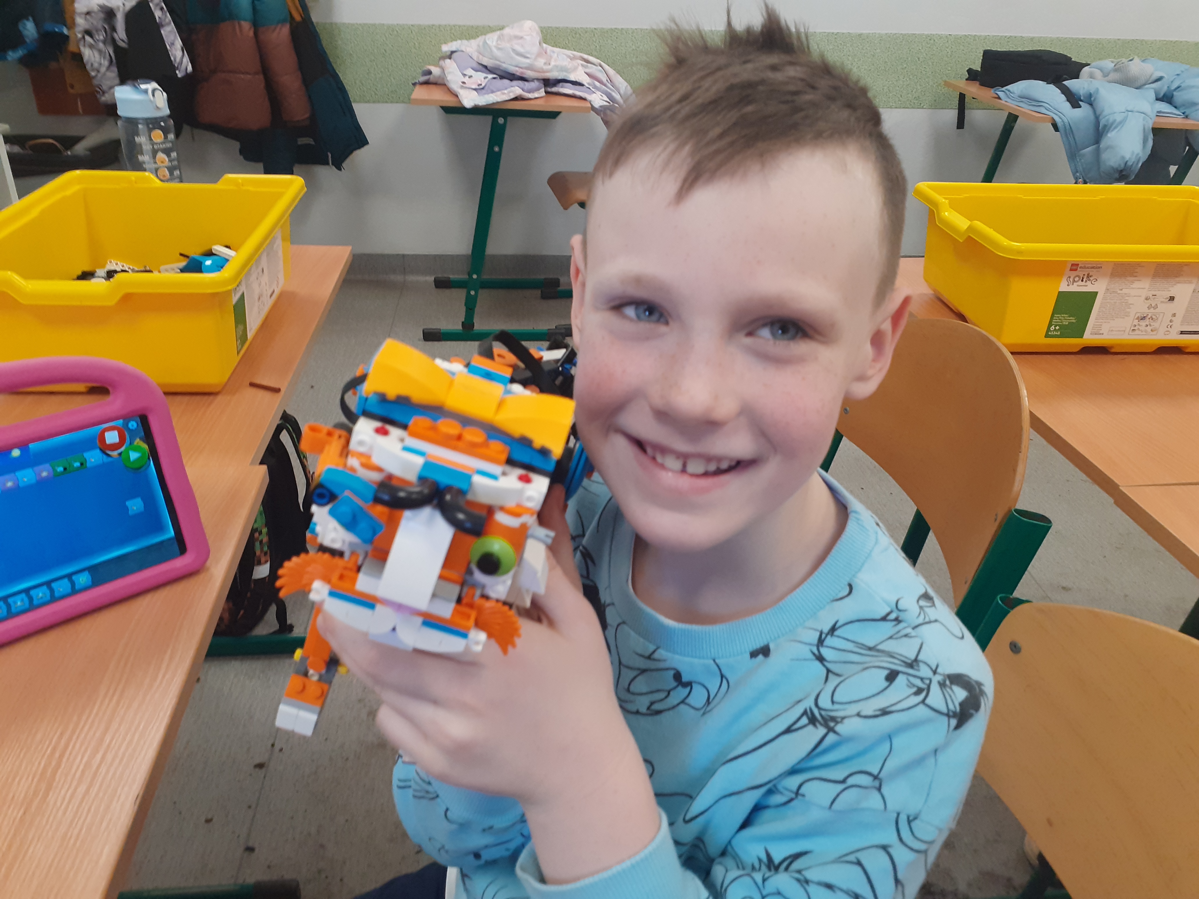 Zdjęcie z kursu 'Robotyka LEGO Junior'