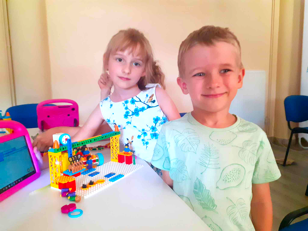 Zdjęcie z kursu 'Robotyka LEGO Junior'